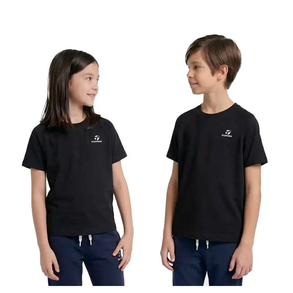 Remera Niños Topper Basic Casual