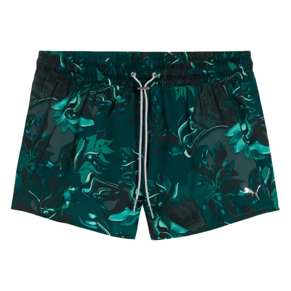 Short Mujer Puma Green Terrains Graphic
