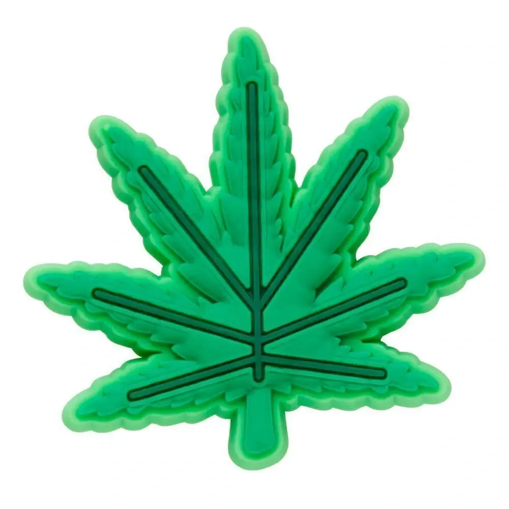 Pin Crocs Jibbitz Hemp Leaf