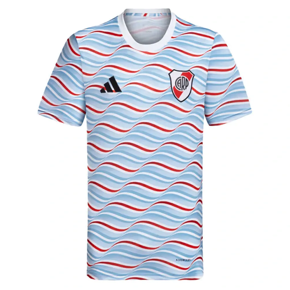 Remera Pre Partido Hombre adidas River Plate