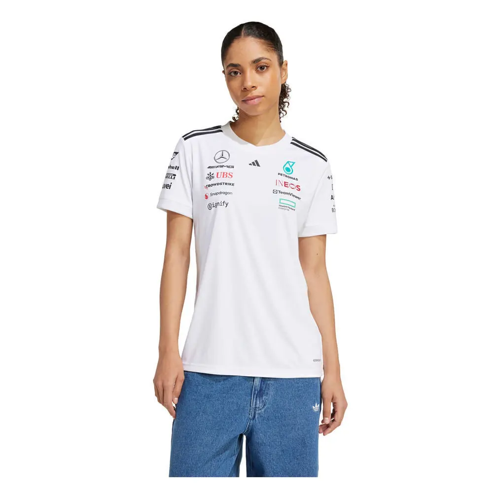 Remera Mujer adidas Piloto Mercedes Benz Amg F1
