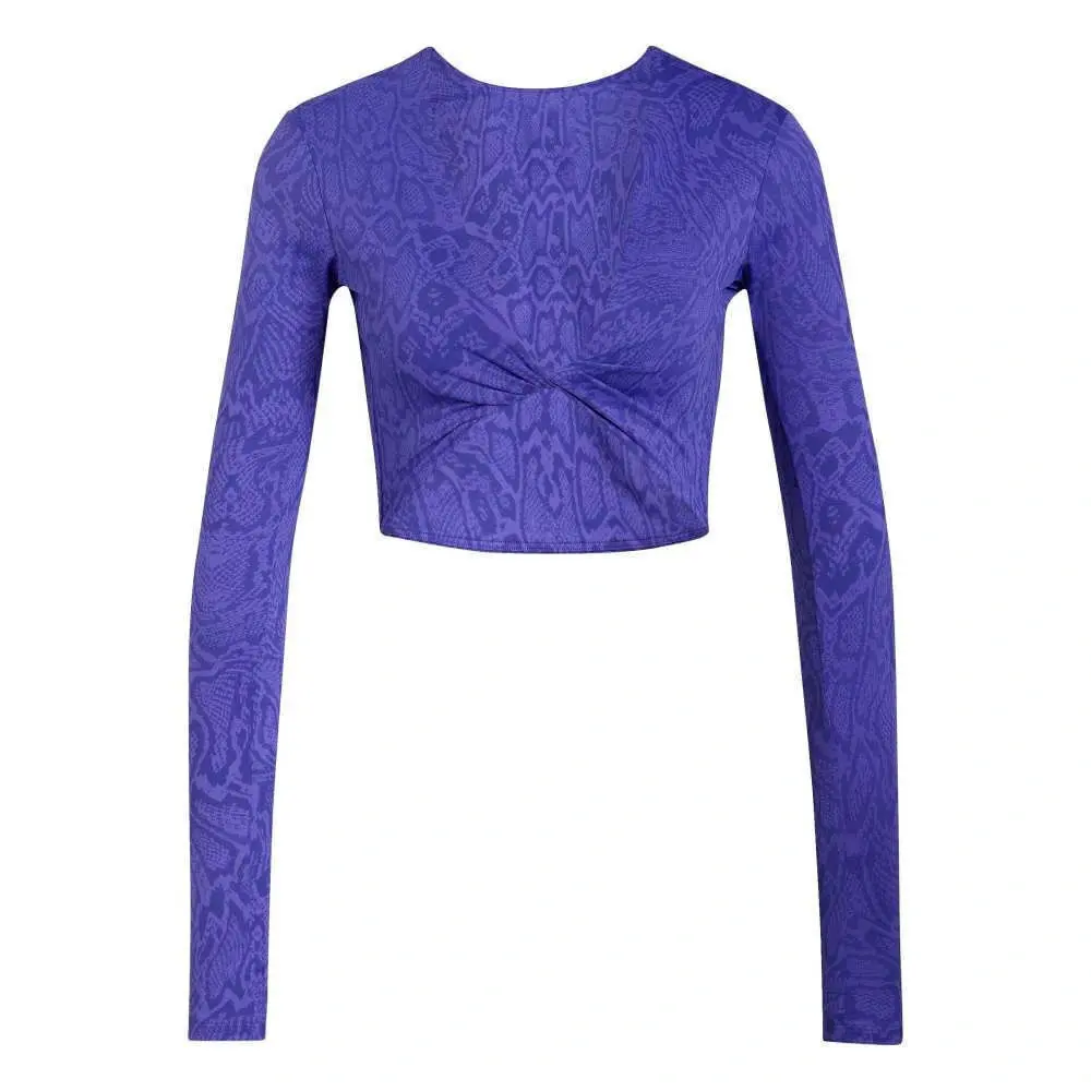 Remera Manga Larga Mujer adidas Reversible Snake Twist
